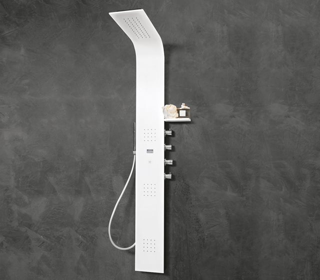 Colonna doccia idromassaggio Lama Corian