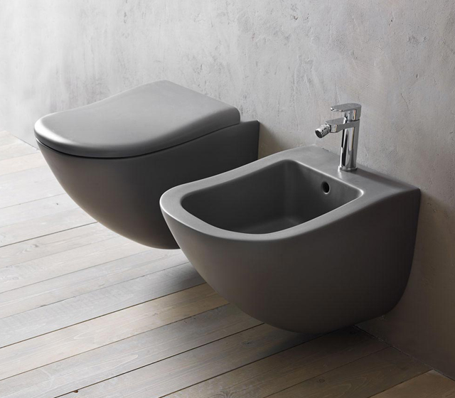 WC sospeso Fluid - Terre di cielo