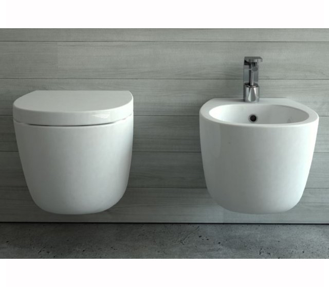 Bidet sospeso Milk - Bianco