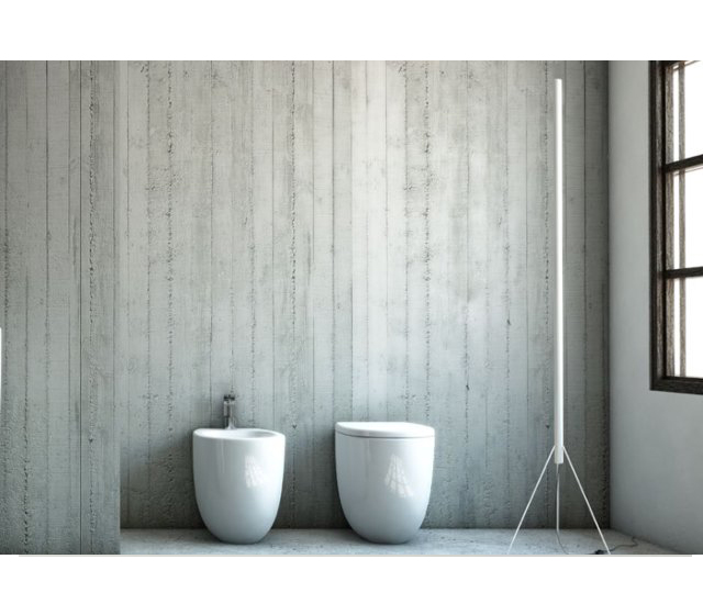 Bidet a terra Milk - Bianco