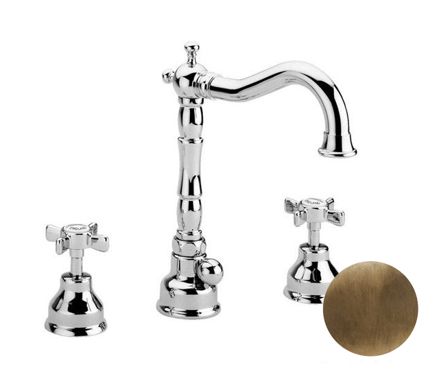 Gruppo lavabo Princeston - Bronzo