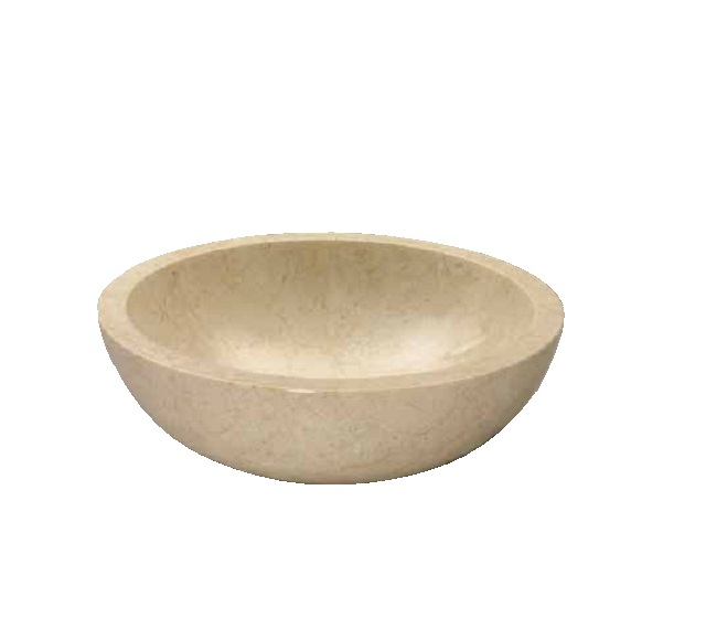 Lavabo in marmo Tondo Beige