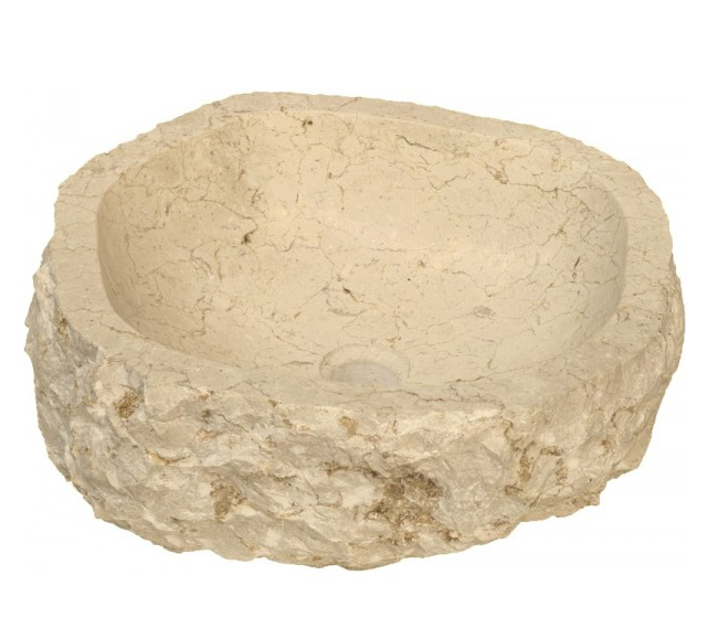 Lavabo in marmo Astratto Beige