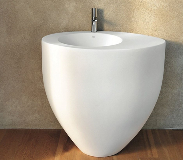 Lavabo freestanding a parete Le Giare - BiancoTalco