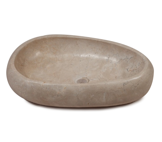 Lavabo in marmo Goccia Cream