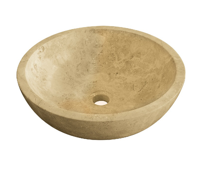 Lavabo in marmo Tondo Miele