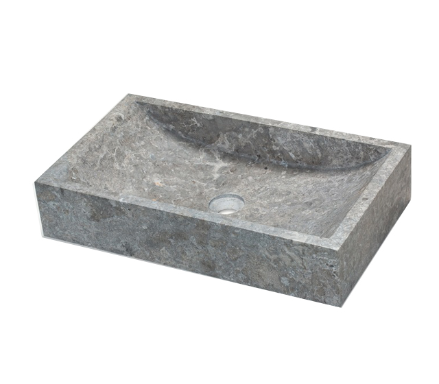 Lavabo in marmo Simmetrie Grigio