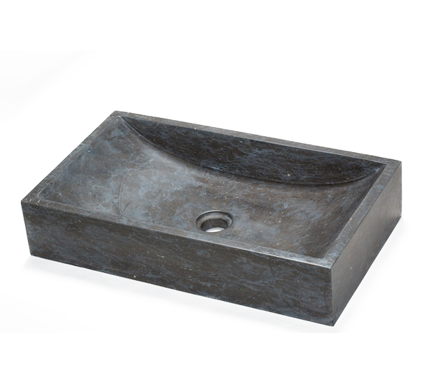 Lavabo in marmo Simmetrie Nero