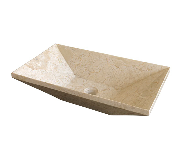 Lavabo in marmo Trapezio Beige