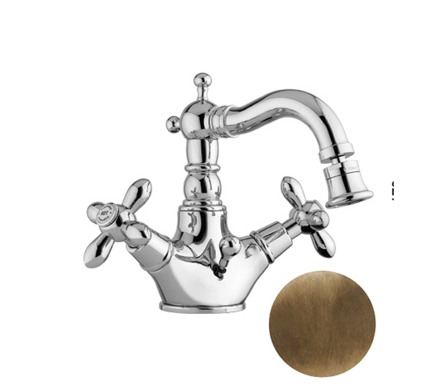 Rubinetto bidet monoforo Princeston Plus - Bronzo