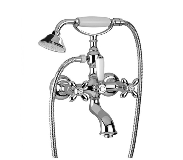 Rubinetto vasca con doccia Princeston Plus