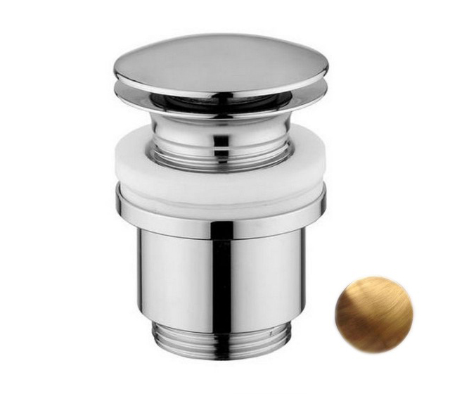 Scarico lavabo clic-clac Bronzo