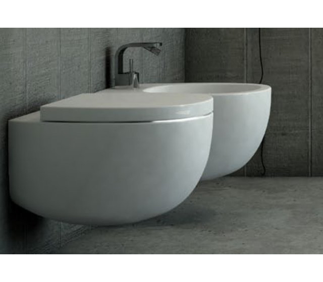 Wc sospeso Milk - Bianco