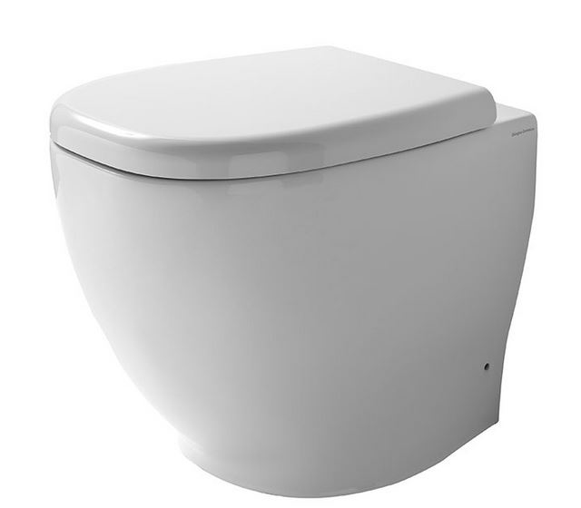 Copriwater frizionato Milk - Bianco