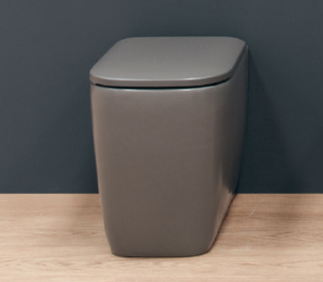 Wc a terra colorato Nic Design - Semplice