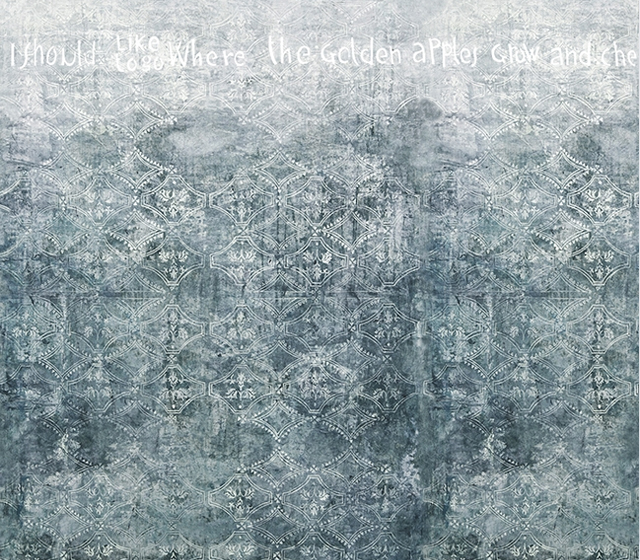 Carta da parati GOLDEN APPLES