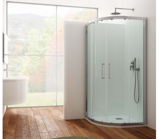 Box doccia curvo Hera 80x80 cm