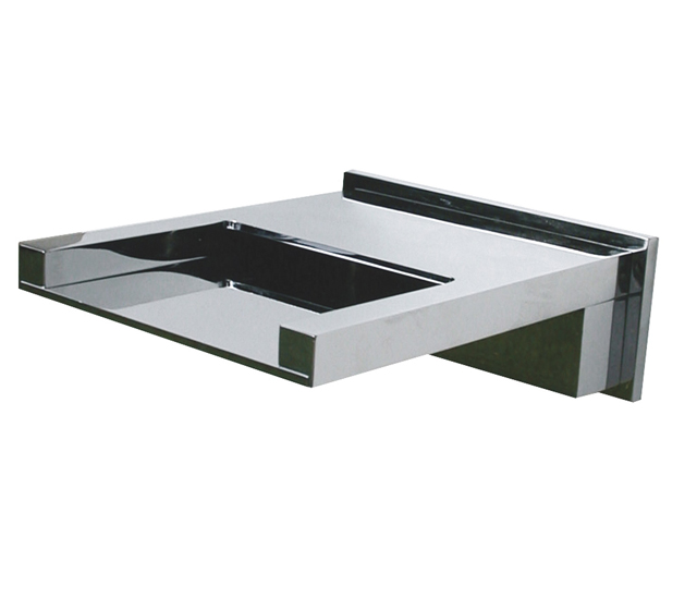 Cascata a parete XL cromata