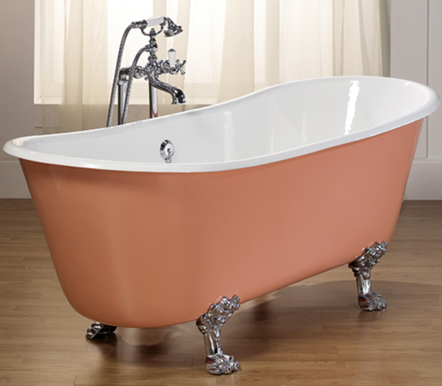 Vasca in ghisa con piedini Romarin