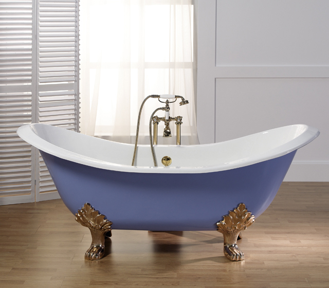 Vasca in ghisa con piedini Thym