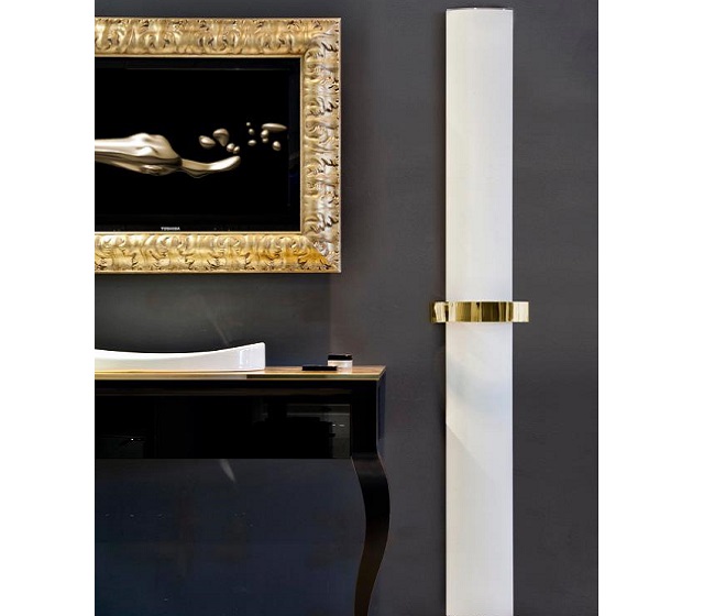 Scaldasalviette sottile Othello Mono ridea bianco