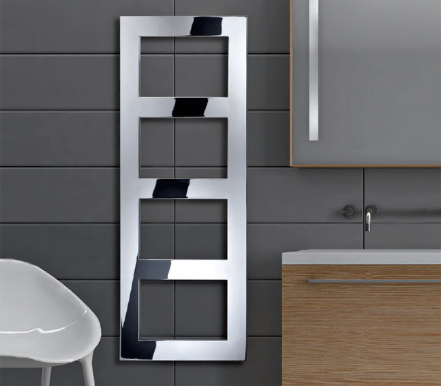 Termoarredo design originale Essen brem cromato