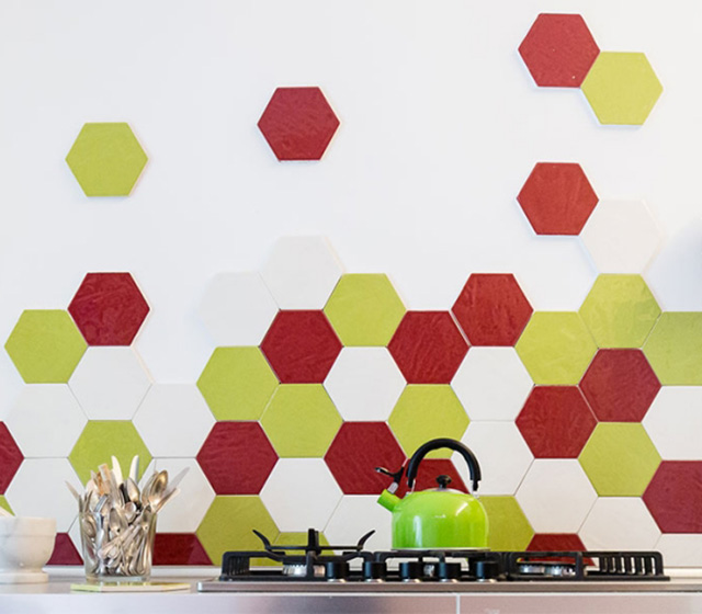 Rivestimento Exabright Rosso