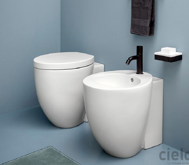 Bidet a terra Le Giare-Cielo-Bianco Talco