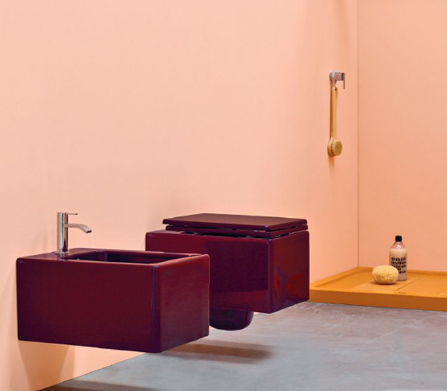 Wc sospeso colorato Nic Design-Cool