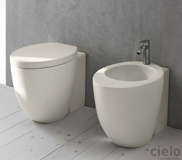 Wc a terra Le Giare-Cielo-Bianco Talco