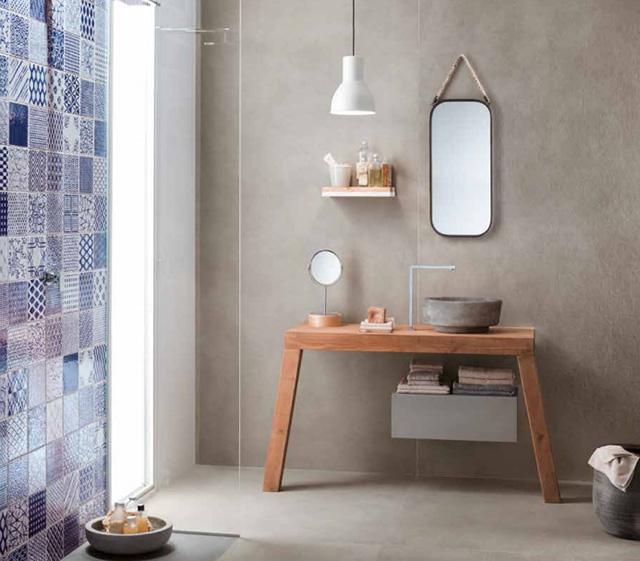 Arredo bagno in legno massello 90 L90H75P40cm