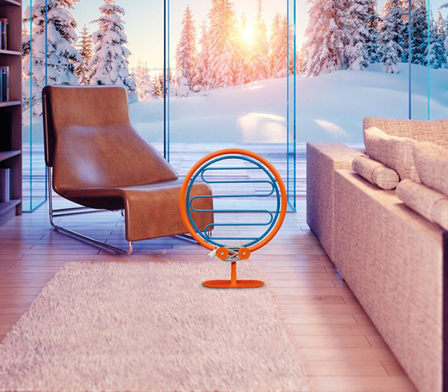 Radiatore elettrico Donut BE 62x78cm