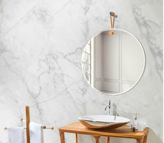 Specchio Le Cuir Ronde