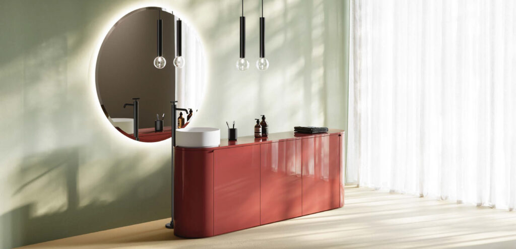 Mobili bagno curvi