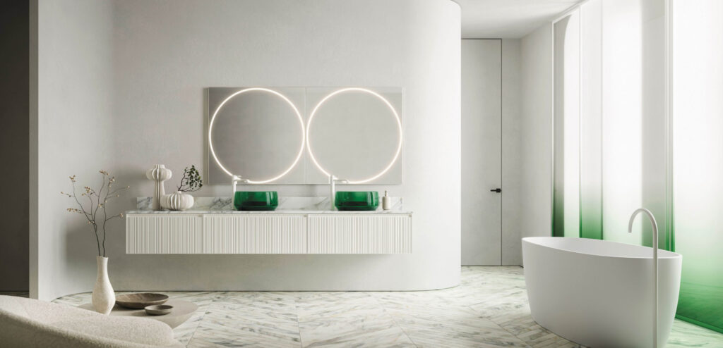 Doppio lavabo