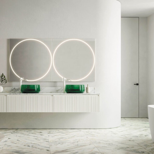 Doppio lavabo