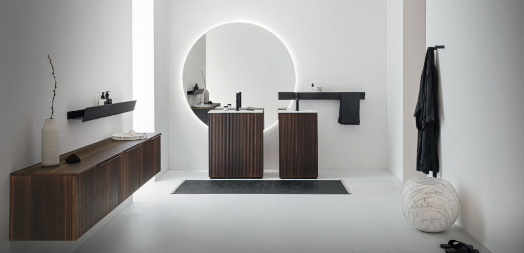 Arredo bagno a terra