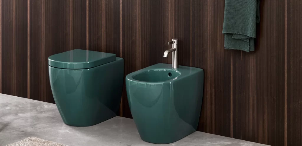 Sanitari colorati