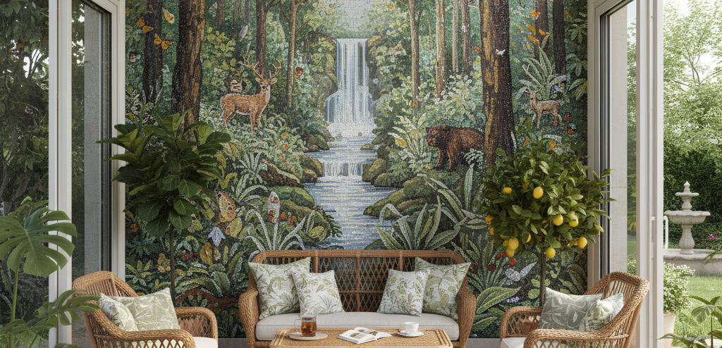 Superfici bagno mosaico